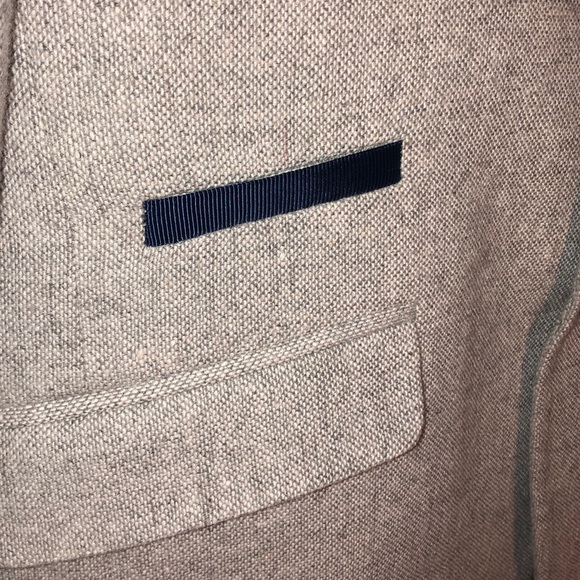 Gray blue jacket blazer boy 10 - Picture 4 of 7